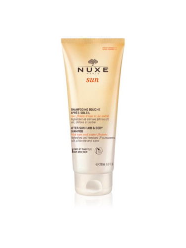 Nuxe Sun After-Sun Hair And Body Shampoo душ гел за след слънце за тяло и коса 200 мл.