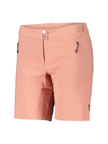Scott ENDURANCE W/PAD W Дамски къси панталонки за колоездене, цвят сьомга, размер