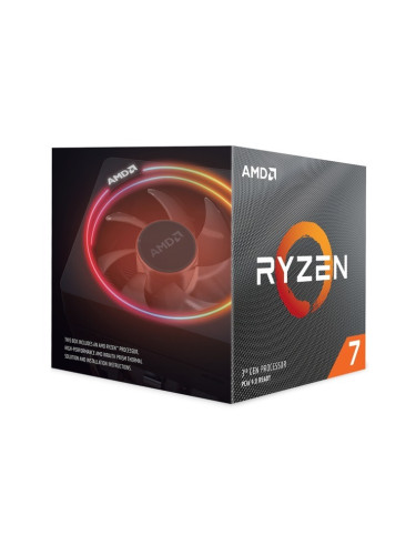 Процесор AMD Ryzen 7 3700X осемядрен (3.6/4.4GHz, 32MB, AM4) BOX, с Wraith Prism охлаждане