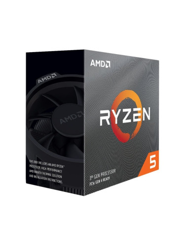 Процесор AMD Ryzen 5 3500X, шестядрен (3.6/4.1GHz, 35MB, AM4) Box, с охлаждане Wraith Stealth