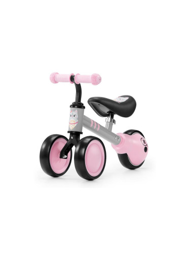 KINDERKRAFT - Детско колело за бутане MINI CUTIE розов