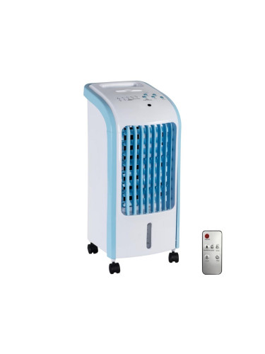 Kanlux 25900 - Охладител за въздух KLOD 80W/230V бял/син + дистанционно