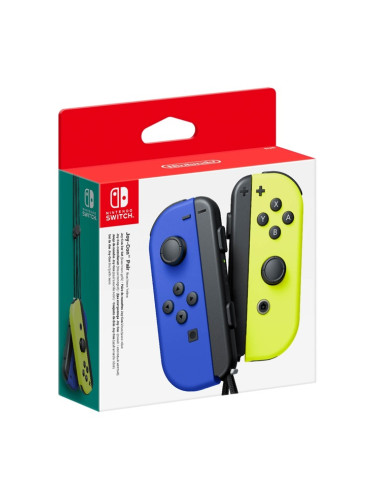 Геймпад Nintendo Switch Joy-Con, за Switch, безжичен, син и жълт