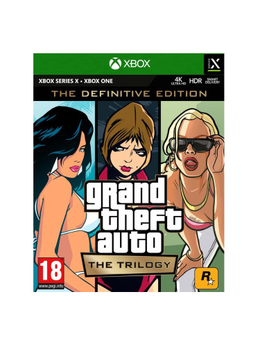 Игра за конзола Grand Theft Auto: The Trilogy - Definitive Edition, за Xbox One/Series X