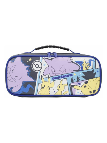 Защитен калъф Hori Cargo Pouch Compact - Pikachu, Gengar & Mimikyu, за Nintendo Switch/OLED/Lite