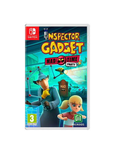 Игра за конзола Inspector Gadget: Mad Time Party, за Nintendo Switch