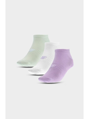 Дамски Чорапи Касуал До Глезена 3 Чифта Мултиколор 4FWMM00USO