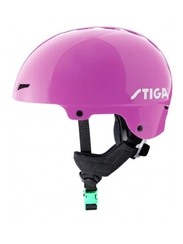 Stiga Play helmet pink, M (52-56 cm)