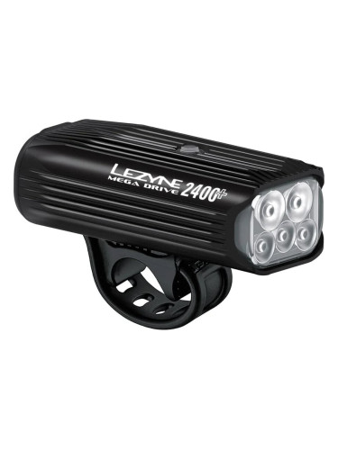 Lezyne Mega Drive 2400+ Front 2400 lm Black Отпред  Велосипедна лампа
