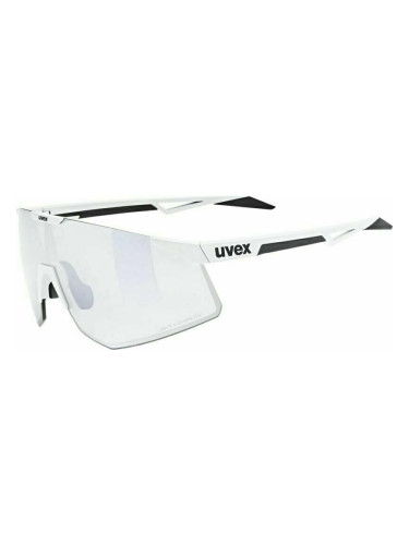 UVEX Pace Perform Small V White Mat/Variomatic Litemirror Silver Колоездене очила