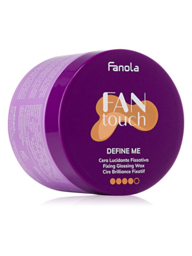 Fanola FAN touch восък за коса за фиксиране и оформяне 100 мл.