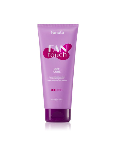 Fanola FAN touch крем за коса за чуплива и къдрава коса 200 мл.