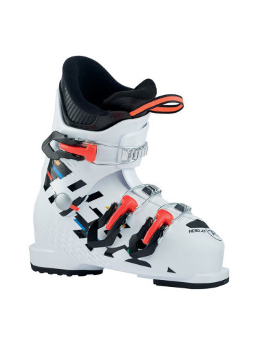 Rossignol HERO J3 Юношески ски обувки, бяло, размер