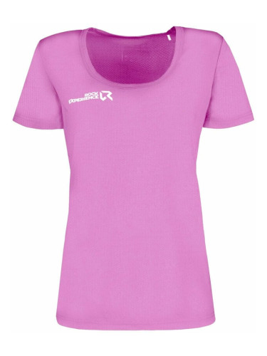 Rock Experience Ambition SS Woman T-Shirt Super Pink M Тениска