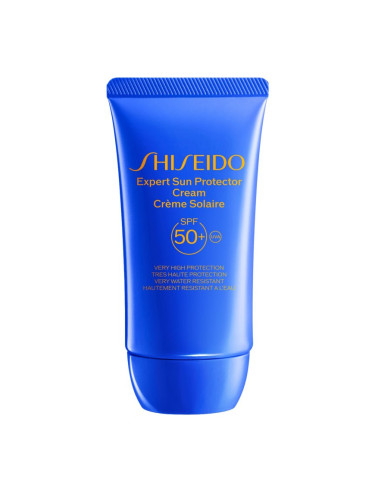 Shiseido Expert Sun Protector Cream SPF 50+ водоустойчив крем за лице за изкуствен тен SPF 50+ 50 мл.