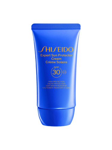 Shiseido Expert Sun Protector Cream SPF 30 водоустойчив крем за лице за изкуствен тен SPF 30 50 мл.