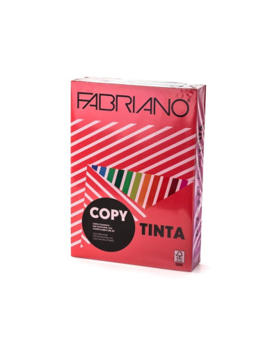 Копирна хартия Fabriano Copy Tinta, A4, 80 g/m2, червена, 500 листа