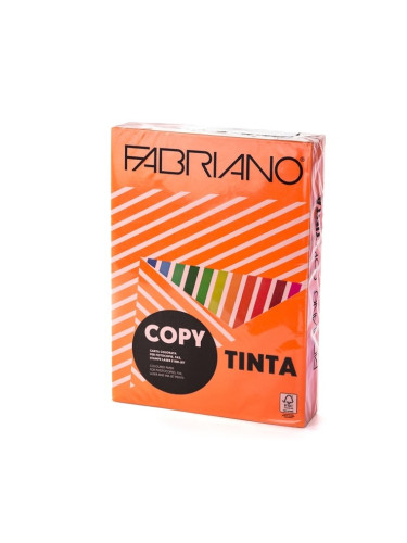 Копирна хартия Fabriano Copy Tinta, A4, 80 g/m2, оранжева, 500 листа