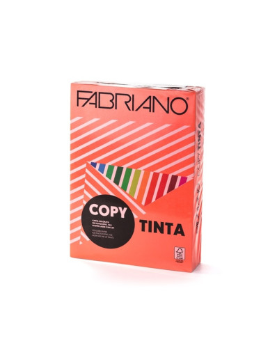 Копирна хартия Fabriano Copy Tinta, A4, 80 g/m2, портокал, 500 листа