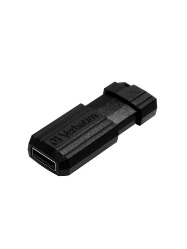 Памет 16GB USB Flash Drive, Verbatim Pinstripe, USB 2.0, черна