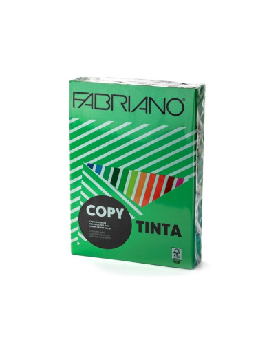 Копирен картон Fabriano, A4, 160 g/m2, зелен, 250 листа