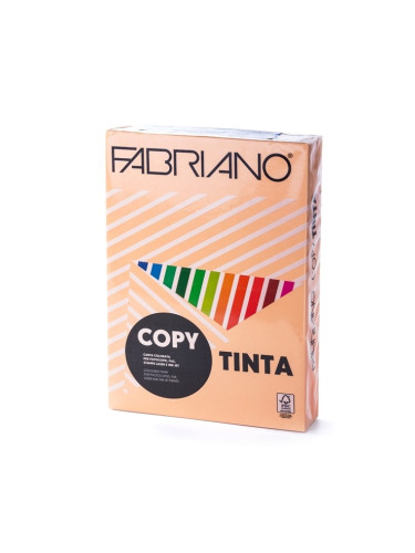 Копирен картон Fabriano, A4, 160 g/m2, кайсия, 250 листа