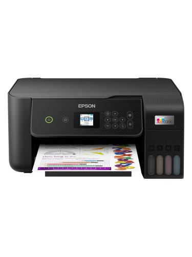 Мултифункционално мастиленоструйно устройство Epson L3260, цветен, принтер/копир/скенер, 5760 x 1440 dpi, 33 стр/мин, USB, Wi-Fi, A4