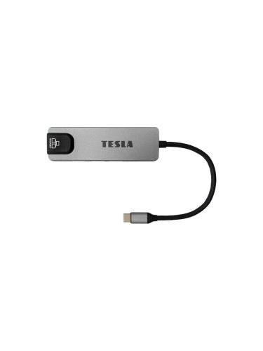 TESLA Electronics - Многофункционален USB hub 5в1