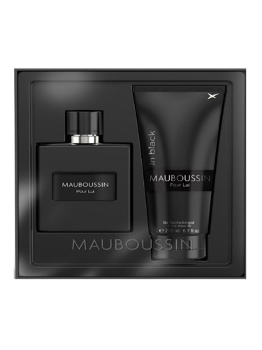 Mauboussin Pour Lui In Black Мъжки комплект EDP Парфюм 100 ml Душ гел 200 ml 