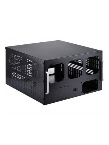 Кутия Spire Racksper 6U PRO, за сървърен шкаф 6U, без захранване, черна