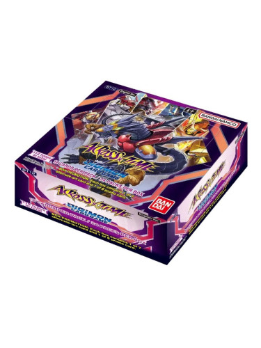  Digimon Card Game: Across Time BT12 Booster Display