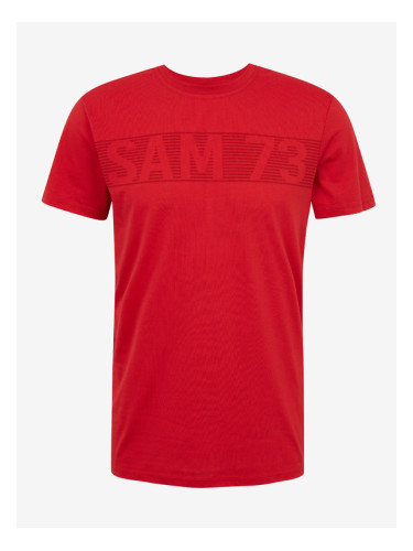 Sam 73 Barry T-shirt Cherven