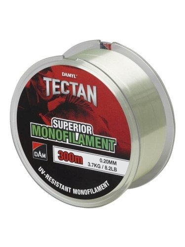 DAM Damyl Tectan Superior Monofilament Green Transparent 0,14 mm 2 kg 300 m Монофил