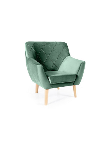 Кресло- бук/зелен Bluvel 78