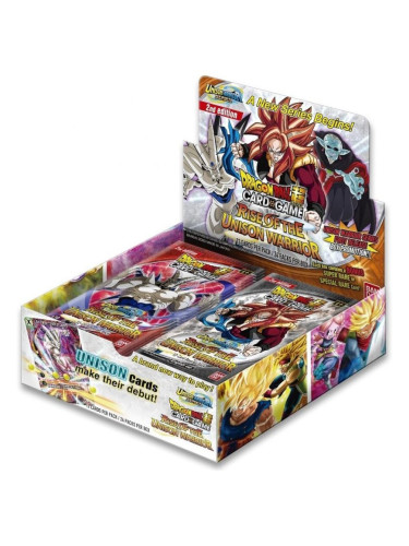  Dragon Ball Super Card Game: Unison Warrior Series 1 - Rise of the Unison Warriors B10 Booster Display
