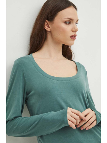 Блуза с дълги ръкави Medicine в зелено