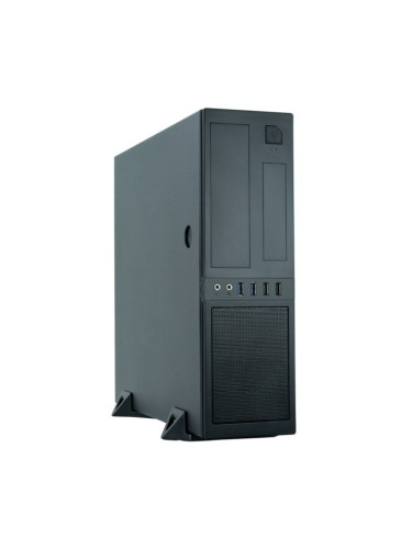 Кутия Chieftec Mesh Chassis CS-12B-300, mATX/Mini ITX, 2x USB 3.0, черна, с захранване 300W