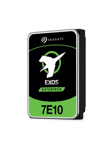 Твърд диск 4TB Seagate Server Exos 7E10 512E/4kn, SATA 6Gb/s, 7200rpm, 256MB кеш, 3.5"(8.89 cm)