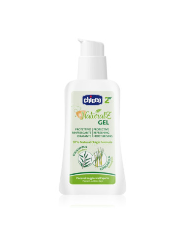Chicco NaturalZ Protective & Refreshing Gel защитен гел против комари 2 m+ 60 мл.