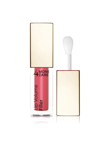 Long 4 Lashes More 4 Care Lip Volume Filler блясък за устни за по-голям обем цвят Juicy Pink 4,8 гр.