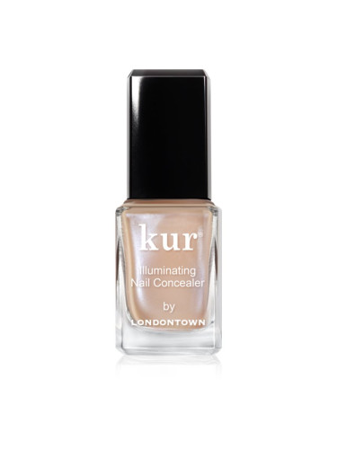 LONDONTOWN Kur Illuminating Nail Concealer озаряващ лак за нокти цвят Bare 12 мл.