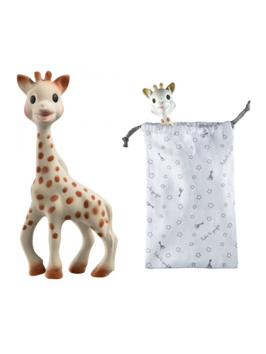 Sophie La Girafe Vulli Teether With Storage Bag играчка за бебета 0+ m 1 бр.