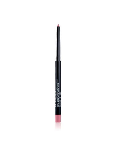 MAYBELLINE NEW YORK Color Sensational Shaping Lip Liner молив за устни с острилка цвят 60 Palest Pink 1.2 гр.