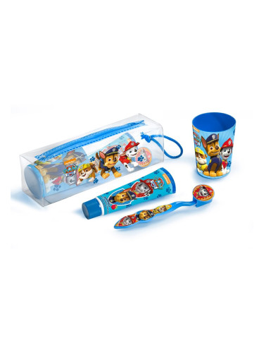 Nickelodeon Paw Patrol Travel Dental Set Комплект за дентална грижа 6y+(за деца )