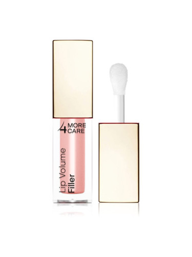 Long 4 Lashes More 4 Care Lip Volume Filler блясък за устни за по-голям обем цвят Light Pink 4,8 гр.