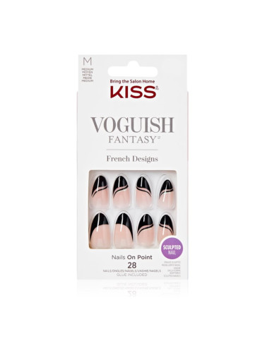 KISS Voguish Fantasy Magnifique Изкуствени нокти медиум 28 бр.