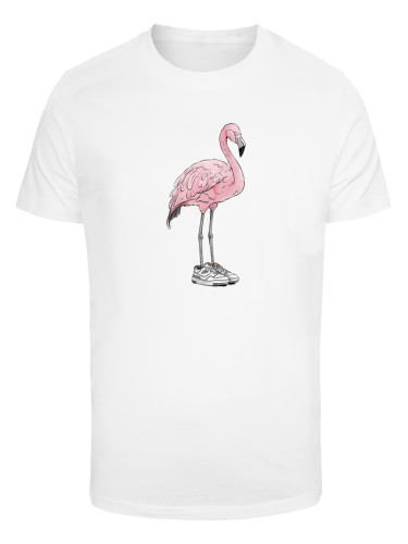 Men's T-shirt Flamingo Baller - white