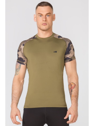 Rough Radical Man's T-shirt Furious Army Khaki/Camo