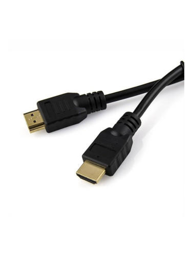 Кабел DIVA HDMI M-M 1M, от HDMI(м) към HDMI(м), 1m, черен