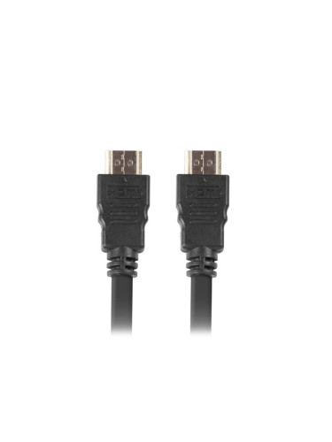 Кабел Lanberg CA-HDMI-10CC-0200-BK, HDMI(м) към HDMI(м), V1.4, 20m, черен
